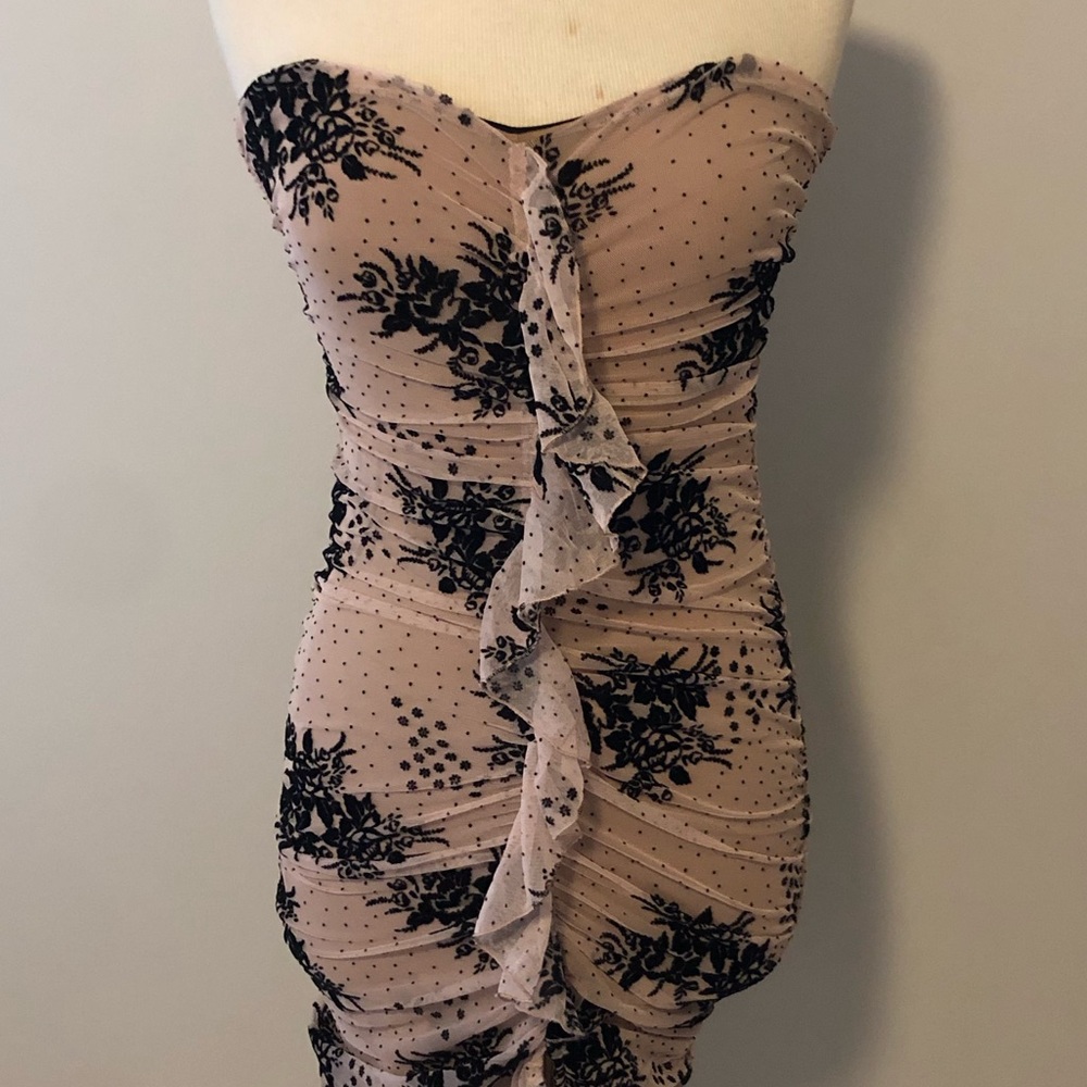 Majorelle Strapless NWT Floral Dress